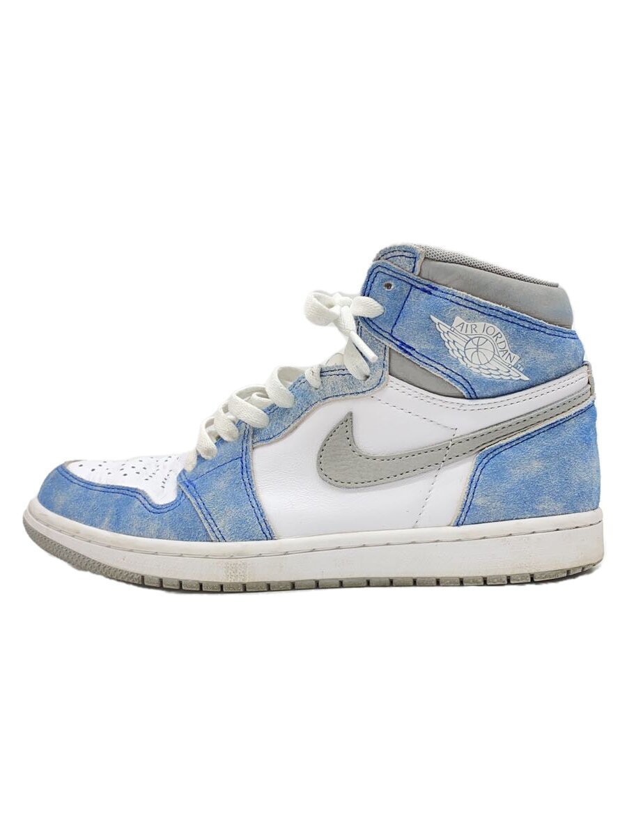 【中古】NIKE◆エア湖 ジョーダン 1 Hyper Royal/ハイカットスニーカー/26糎/BLU/555088-402【シューズ】