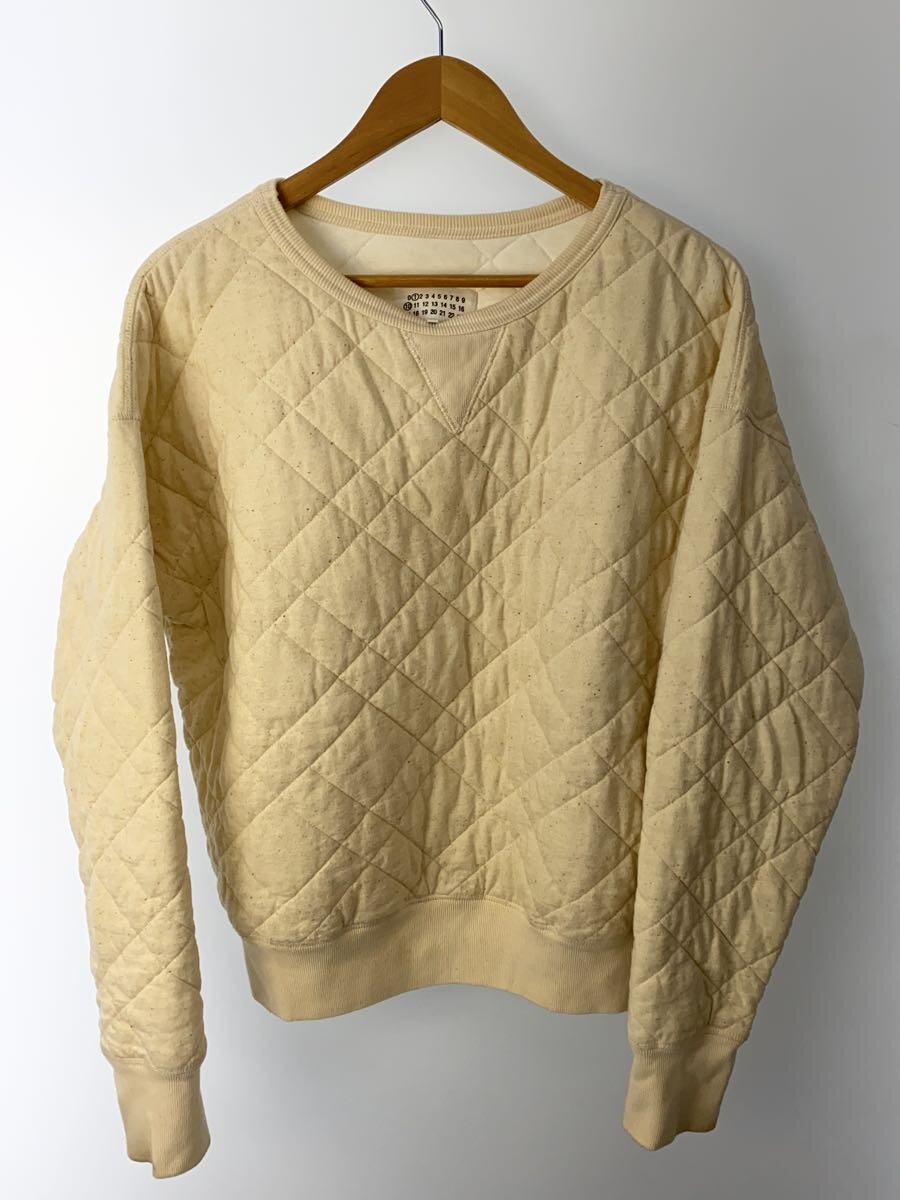 【中古】Maison Margiela◆キルティングスウェット/XXS/綿織物/CRM/S50GU0196【メンズウェア】