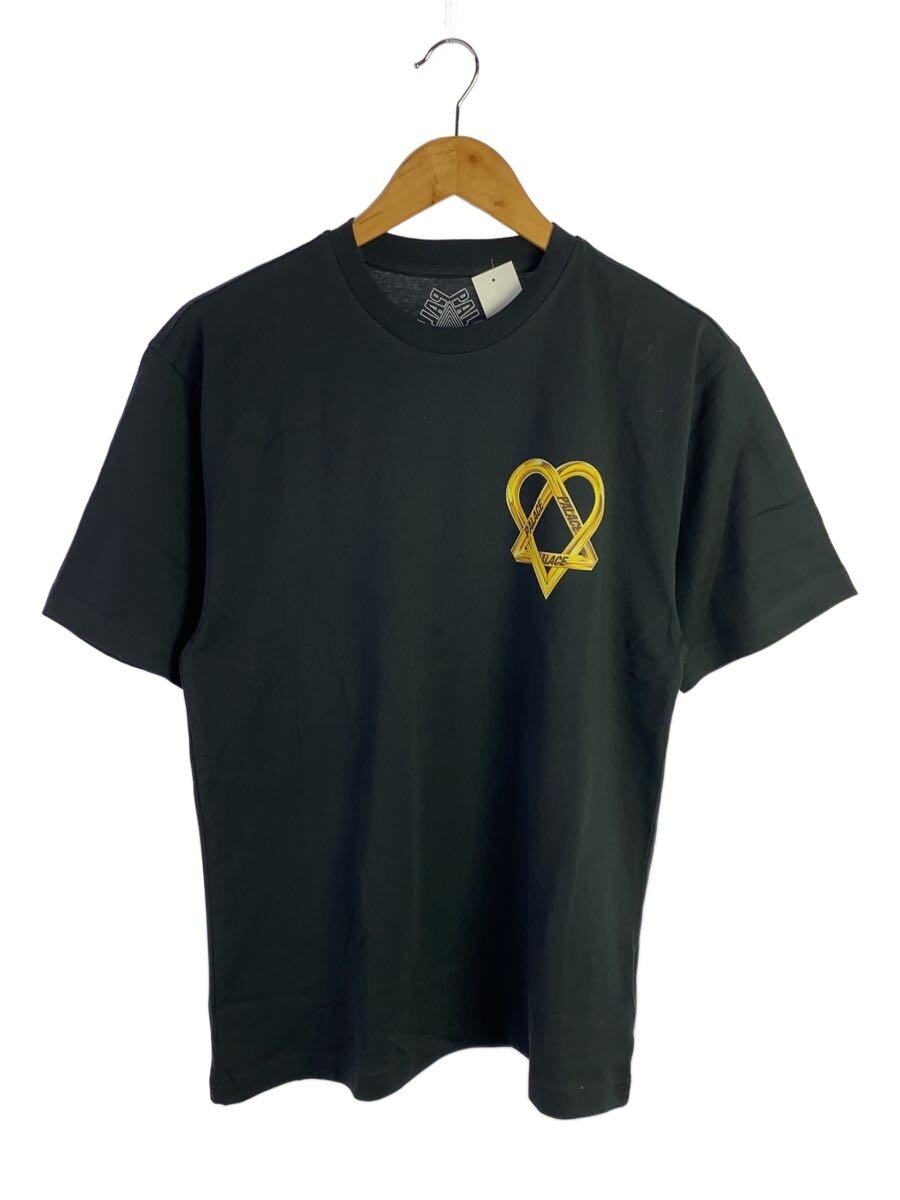 【中古】PALACE◆プルオーバー/S/綿織物/BLK/刷り上げる//【メンズウェア】