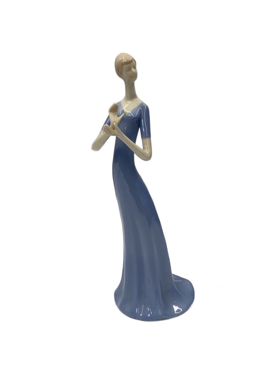 【中古】bellwood◆Andersen/女性陶器人形/インテリア雑貨/BLU【インテリア小物・日用雑貨】