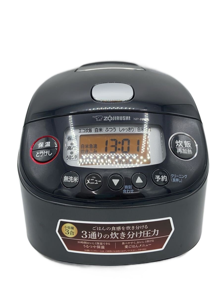 【中古】ZOJIRUSHI◆炊飯器 極め炊き NP-RN05-BA【家電・ビジュアル・オーディオ】