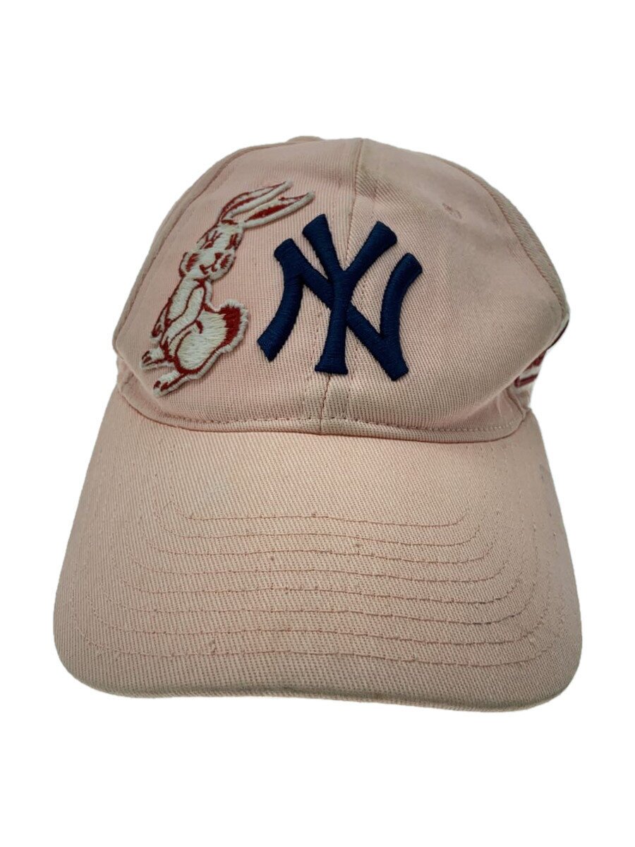 【中古】GUCCI◆NY/旗がしら/FREE/綿織物/PNK/メンズ【服飾雑貨他】