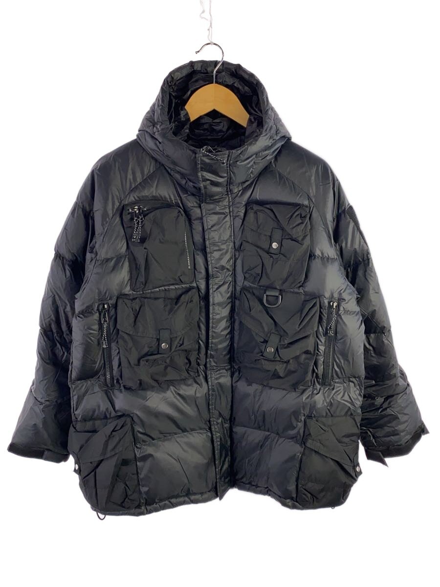【中古】WILDTHINGS◆MULTI POCKET DOWN JACKET/ダウンジャケット/M/ナイロン/BLK/WT22423SN-BAL【メンズウェア】｜2ｎｄ STREET 店