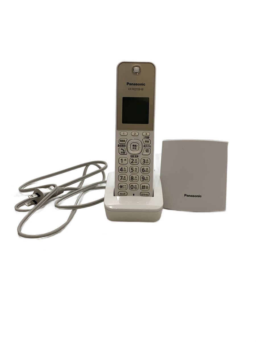 【中古】Panasonic◆電話機 RU・RU・RU VE-GZL40DL-W [ホワイト]【家電・ビジュアル・オーディオ】