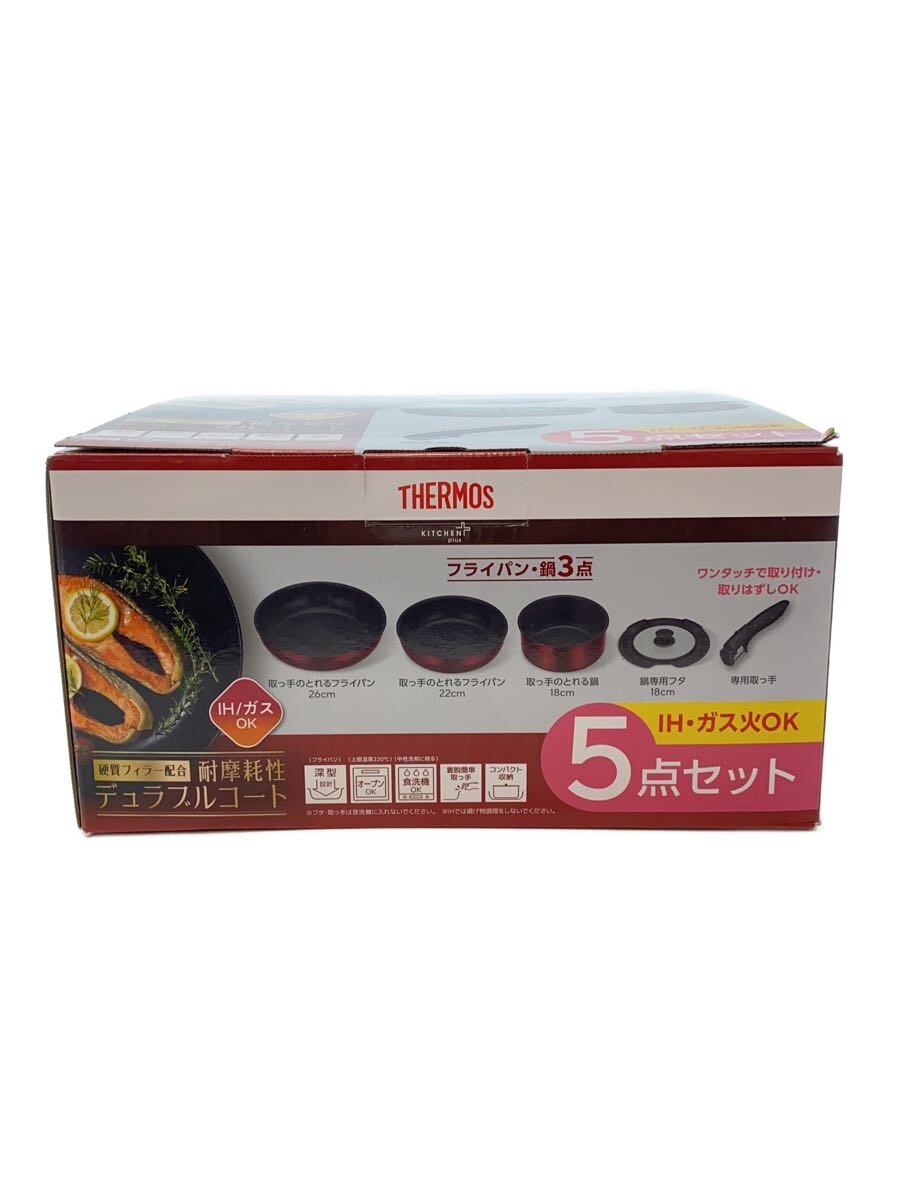 【中古】THERMOS◆鍋/5点書き割り/KSD-5A//【勝手もと装置】