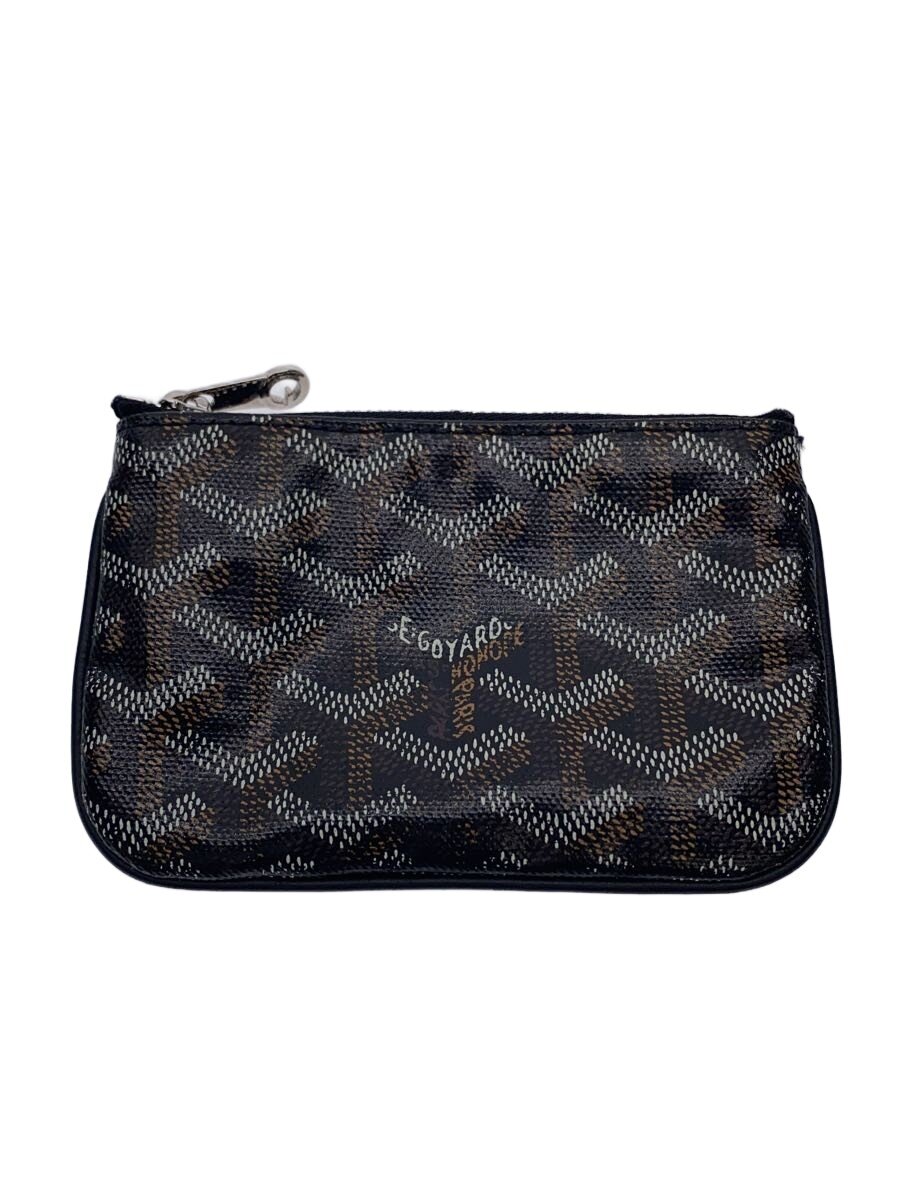 【中古】GOYARD◆コインケース/--/BLK/総柄/レディース【服飾雑貨他】