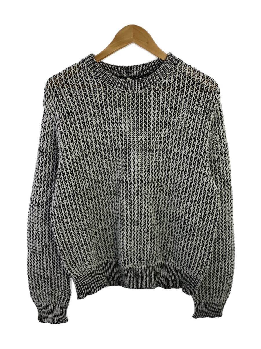 【中古】SUPPLY/編み物・ティーシャツ(薄っぺら)/S/綿織物/WHT【メンズウェア】