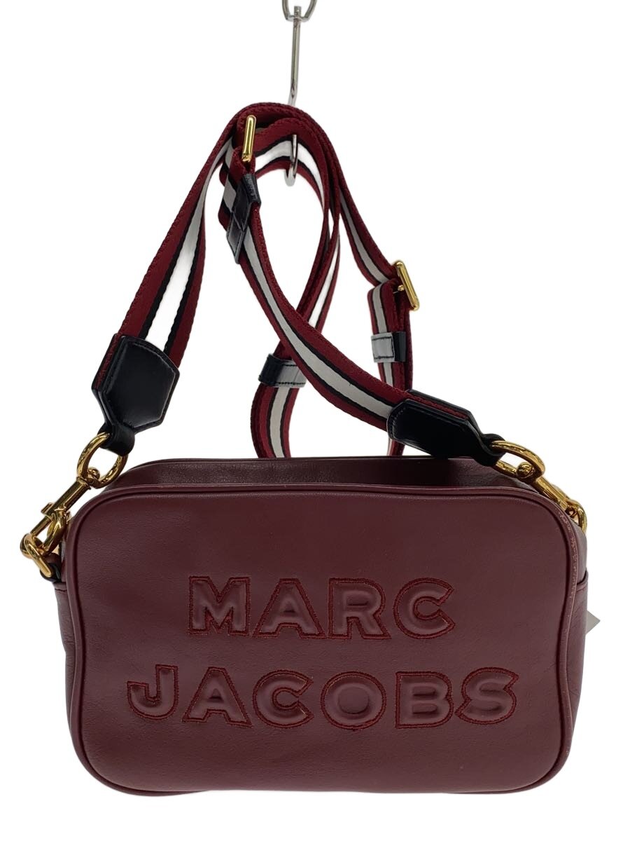 【中古】MARC JACOBS◆ショルダーバッグ/なめし革/BRD/M0014465【御徒面子】