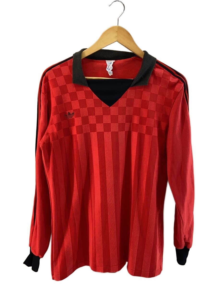 【中古】adidas◆トップス/--/綿織物/RED【メンズウェア】