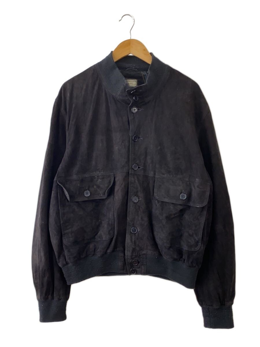 【中古】VERA PELLE◆ブルゾン/レザー/ブラック/ヌバック/毛玉/ヨゴレ//【メンズウェア】｜2ｎｄ STREET 店 8,745円