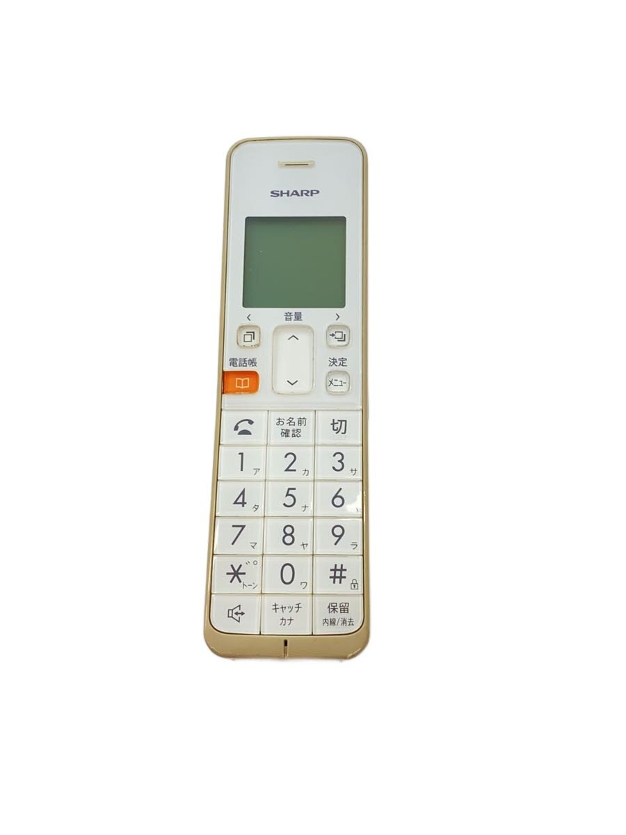 【中古】SHARP◆電話機 JD-S08CL-C [ベージュ系]【家電・ビジュアル・オーディオ】
