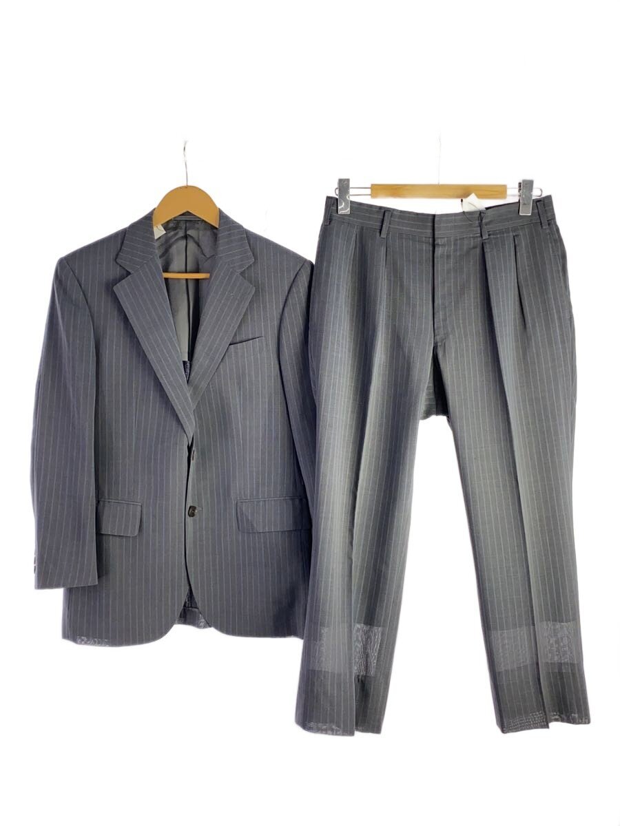 【中古】BURBERRY LONDON◆セットアップ/--/ウール/GRY/ストライプ//【メンズウェア】｜2ｎｄ STREET 店