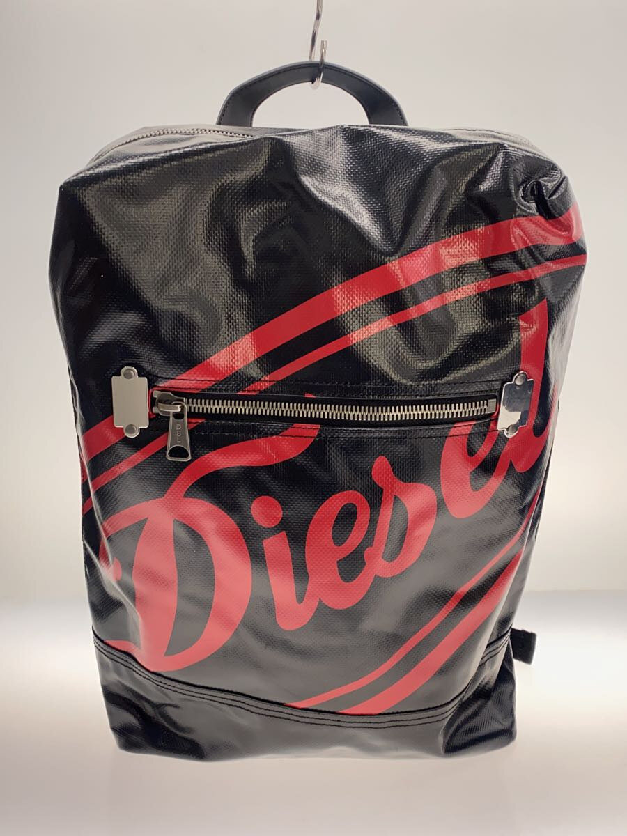 【中古】DIESEL◆CIRCUS CHARLY BACKPACK/背嚢/--/BLK/X08366//【御徒面子】
