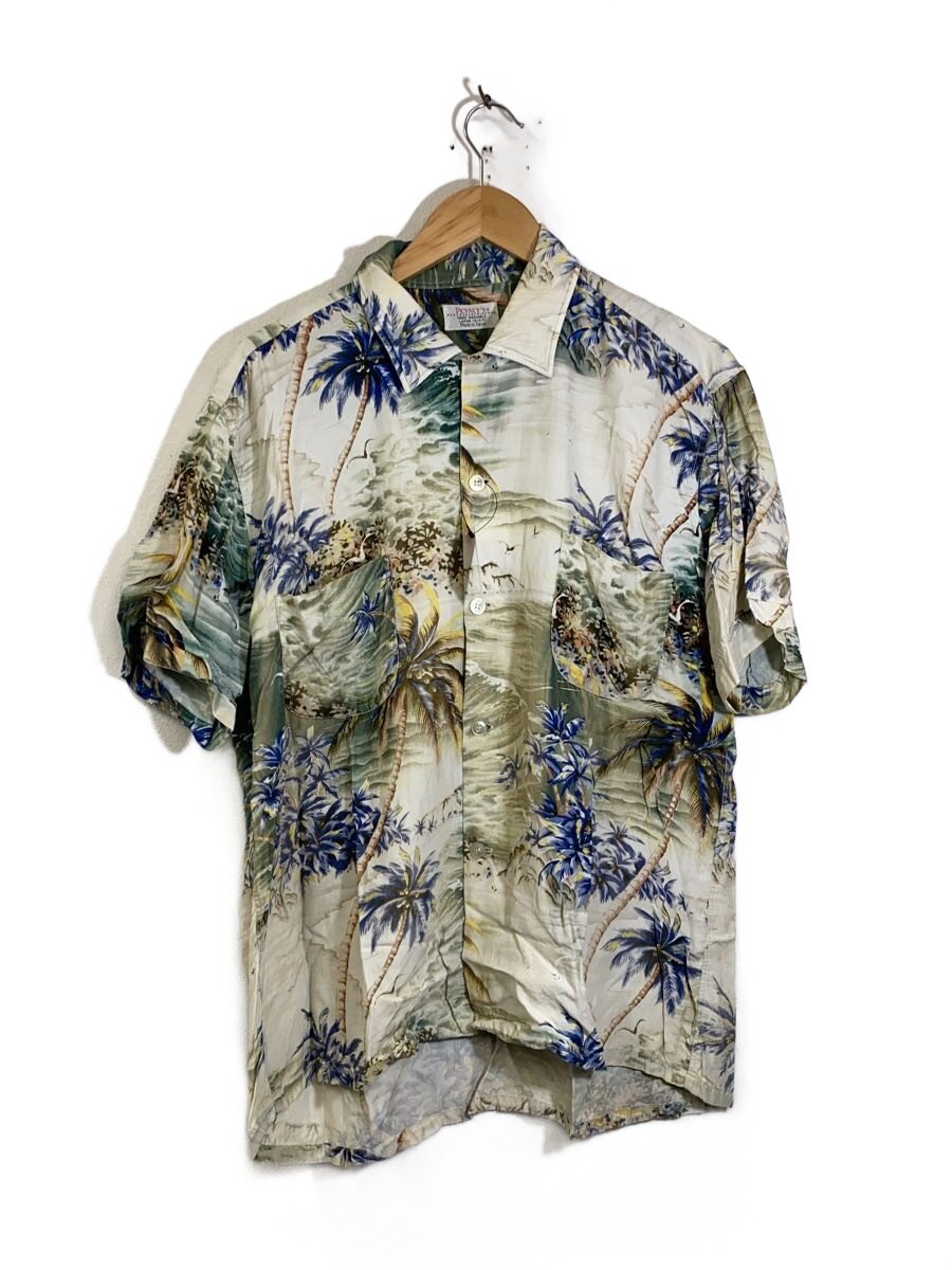 【中古】J.C.PENNY◆50s/日本製/和柄/ヤシの木/L/レーヨン/マルチカラー/総柄//【メンズウェア】|2nd STREET 店