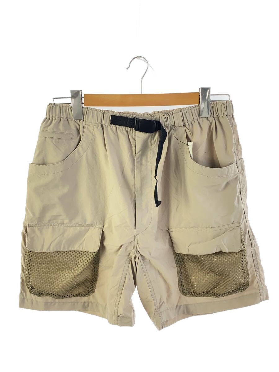 【中古】ENDS AND MEANS◆UTILITY SHORTS/遊撃手ズボン下/L/ナイロン/ベージュ//【メンズウェア】