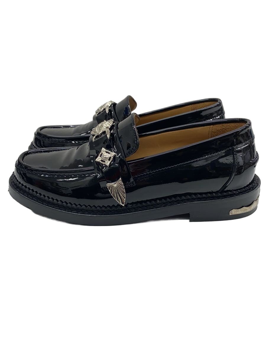 【中古】TOGA PULLA◆置き目毛革/36/BLK/AJ1041//【シューズ】