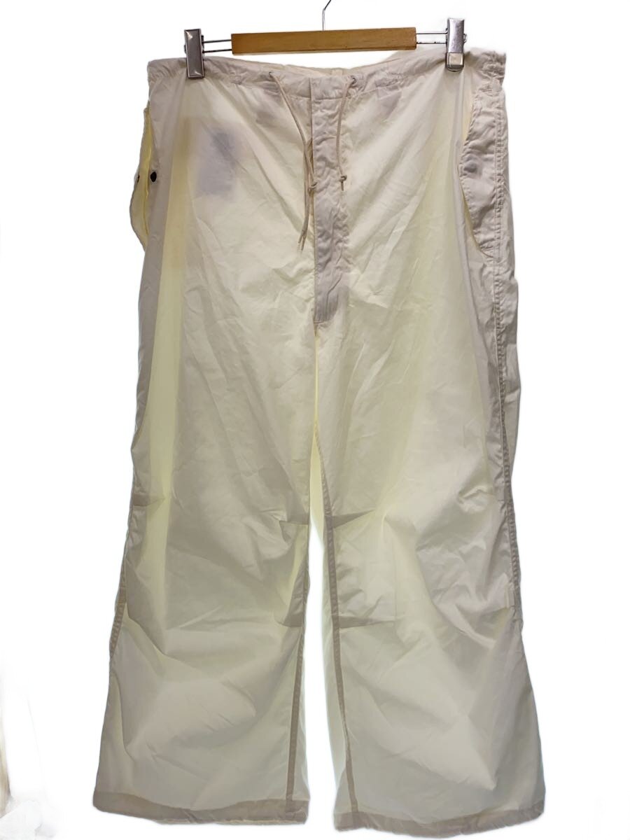 【中古】US.ARMY◆下つ方/--/綿織物/WHT/無地//【メンズウェア】