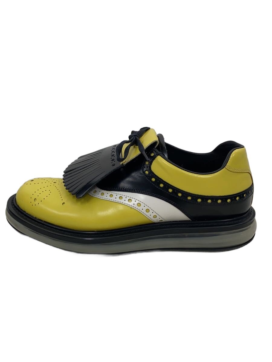 【中古】PRADA◆御召しものシューズ/UK6/YLW【シューズ】