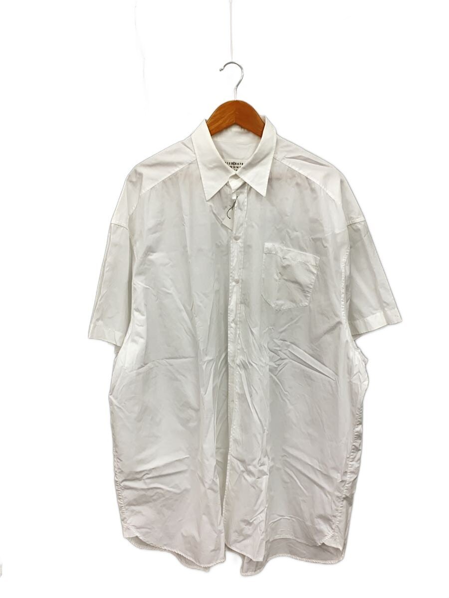 【中古】Maison Margiela◆汚れ有/4/20ss/プルオーバー衣装/XS/綿織物/WHT/無地/S51DL0335 S44720//【レディース御召しもの】