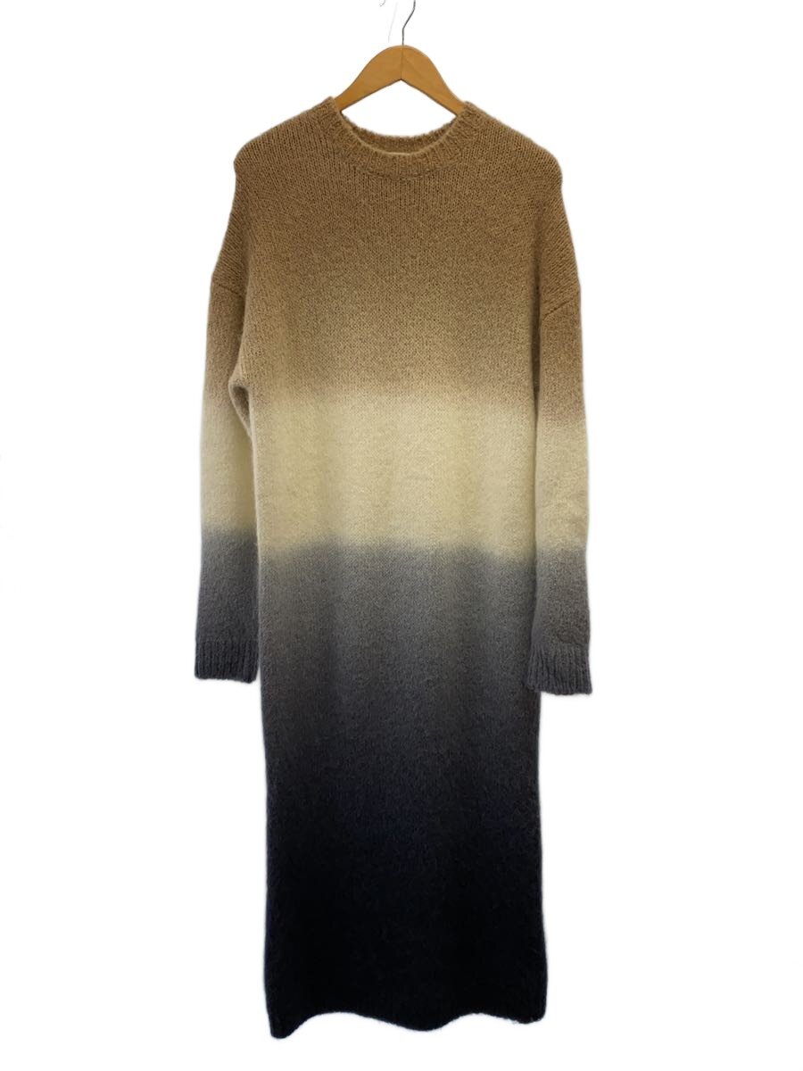 【中古】DOUBLE STANDARD CLOTHING◆長袖衣装/38/アクリル繊維/マルチ色つや/0201-220-234A【レディース御召しもの】