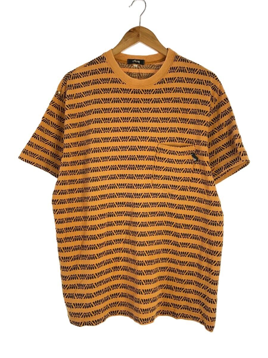 【中古】STUSSY◆オールドステューシー/黒引き船/80s/L/綿織物/ORN//【メンズウェア】