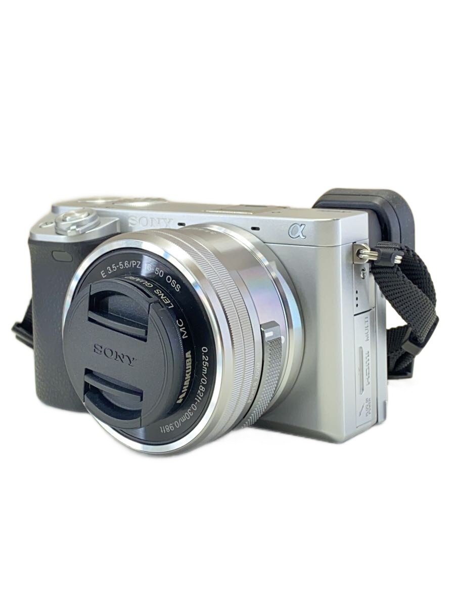 【中古】SONY◆デジタル一眼写真機 α6400 ILCE-6400Y ダブルズームレンズキット [しろがね色]//【写真機】
