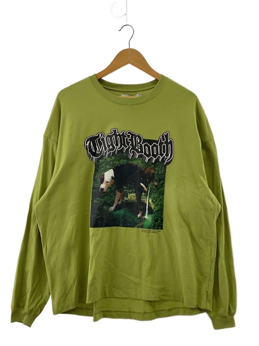 【中古】TIGHTBOOTH PRODUCTION◆長袖プルオーバー/M/綿織物/GRN//【メンズウェア】