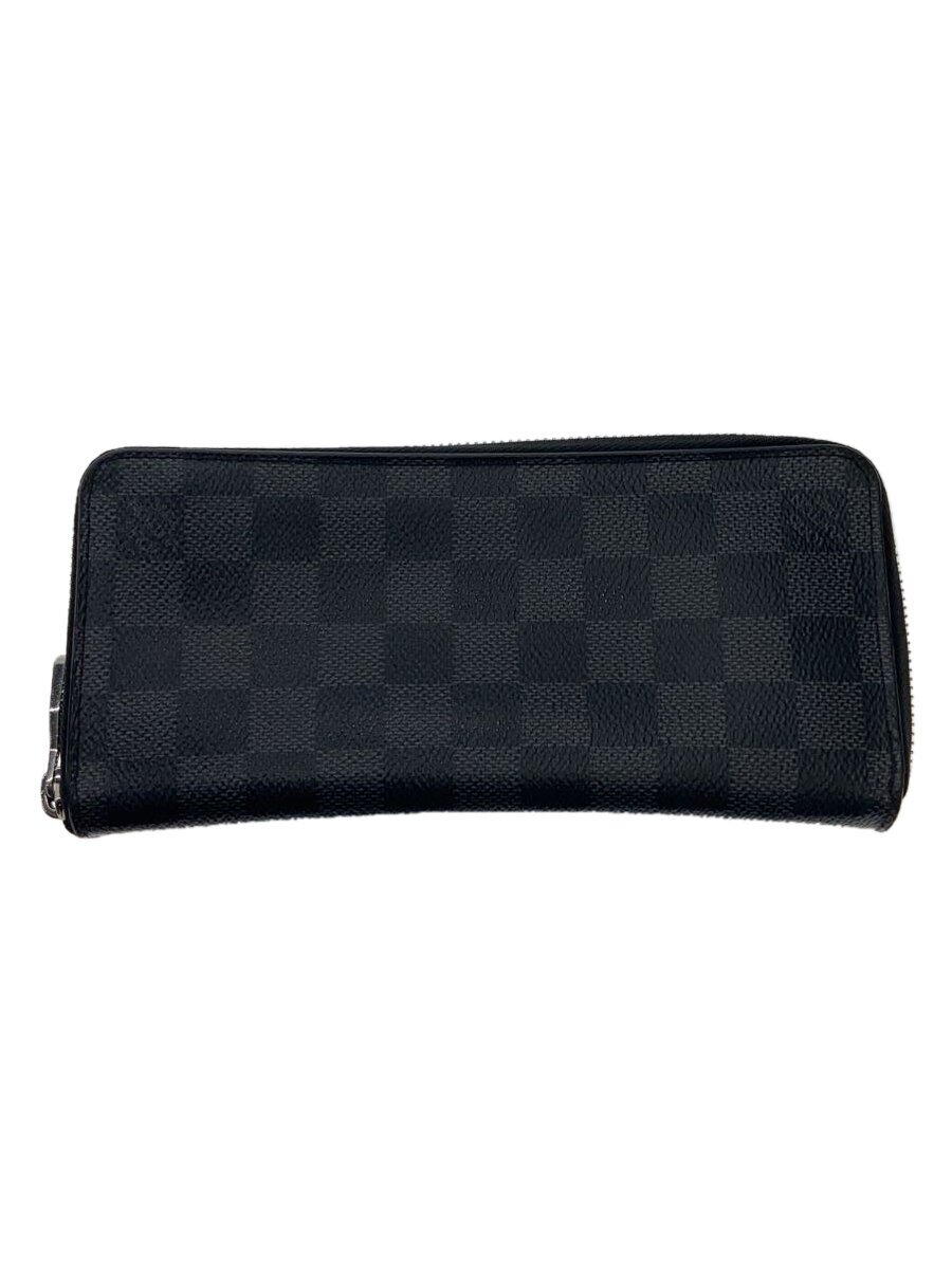 【中古】LOUIS VUITTON◆ジッピー・ウォレット・ヴェルティカル_ダミエ・グラフィット_BLK/PVC/BLK/レディース【服飾雑貨他】｜2ｎｄ STREET 店