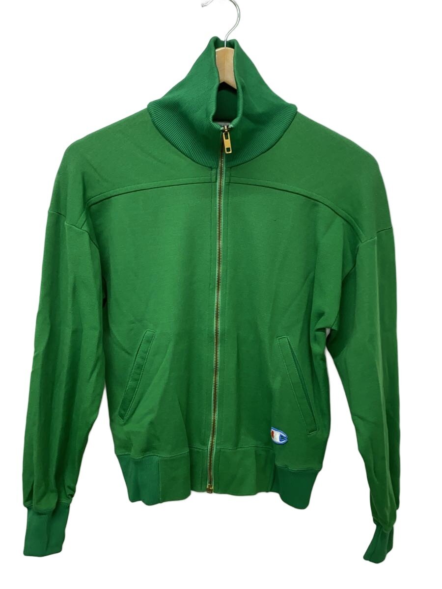 【中古】Champion◆ティーシャツ/S/ナイロン/GRN/無地【メンズウェア】