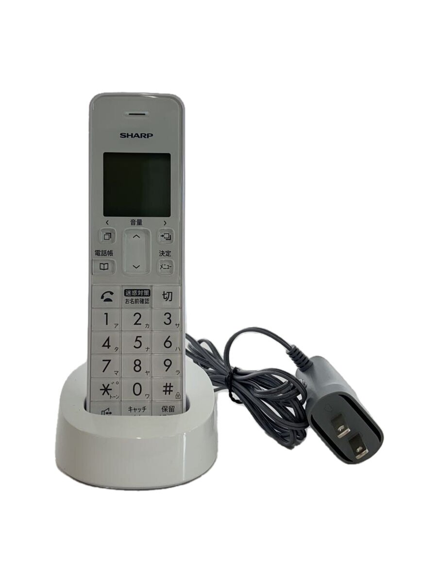【中古】SHARP◆電話 JD-空想科学小説3CL-W【家電・視覚性・オーディオ】