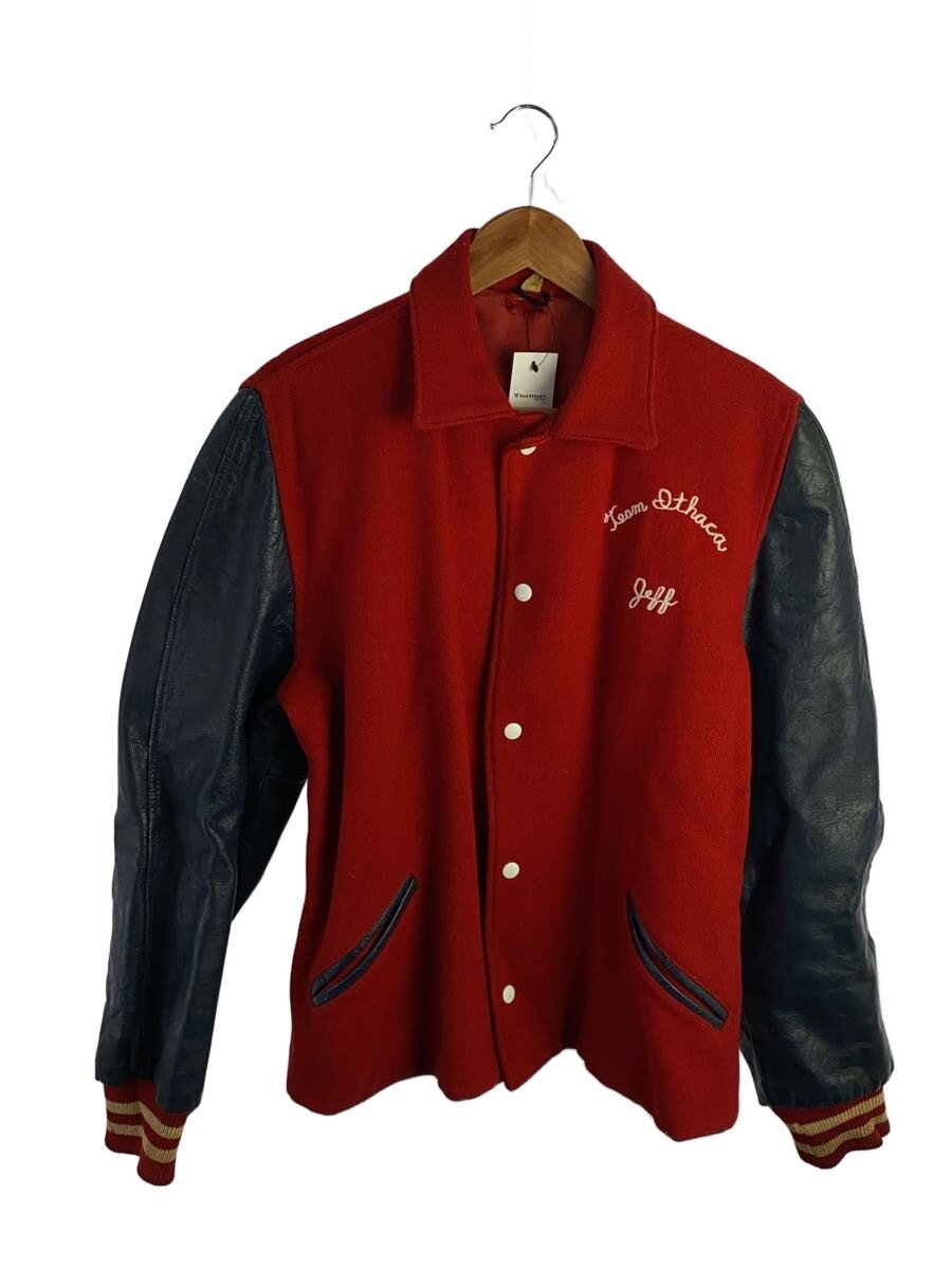 【中古】BUTWIN◆60~70s/スタジャン/42/ウール/RED【メンズウェア】|2nd STREET 店