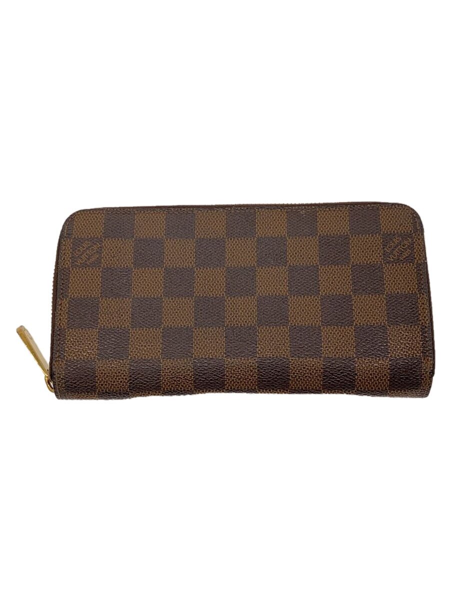 【中古】LOUIS VUITTON◆1)ジッピー・ウォレット_ダミエ・エベヌ/PVC/BRW/モノグラム/レディース//【服飾雑貨他】｜2ｎｄ STREET 店