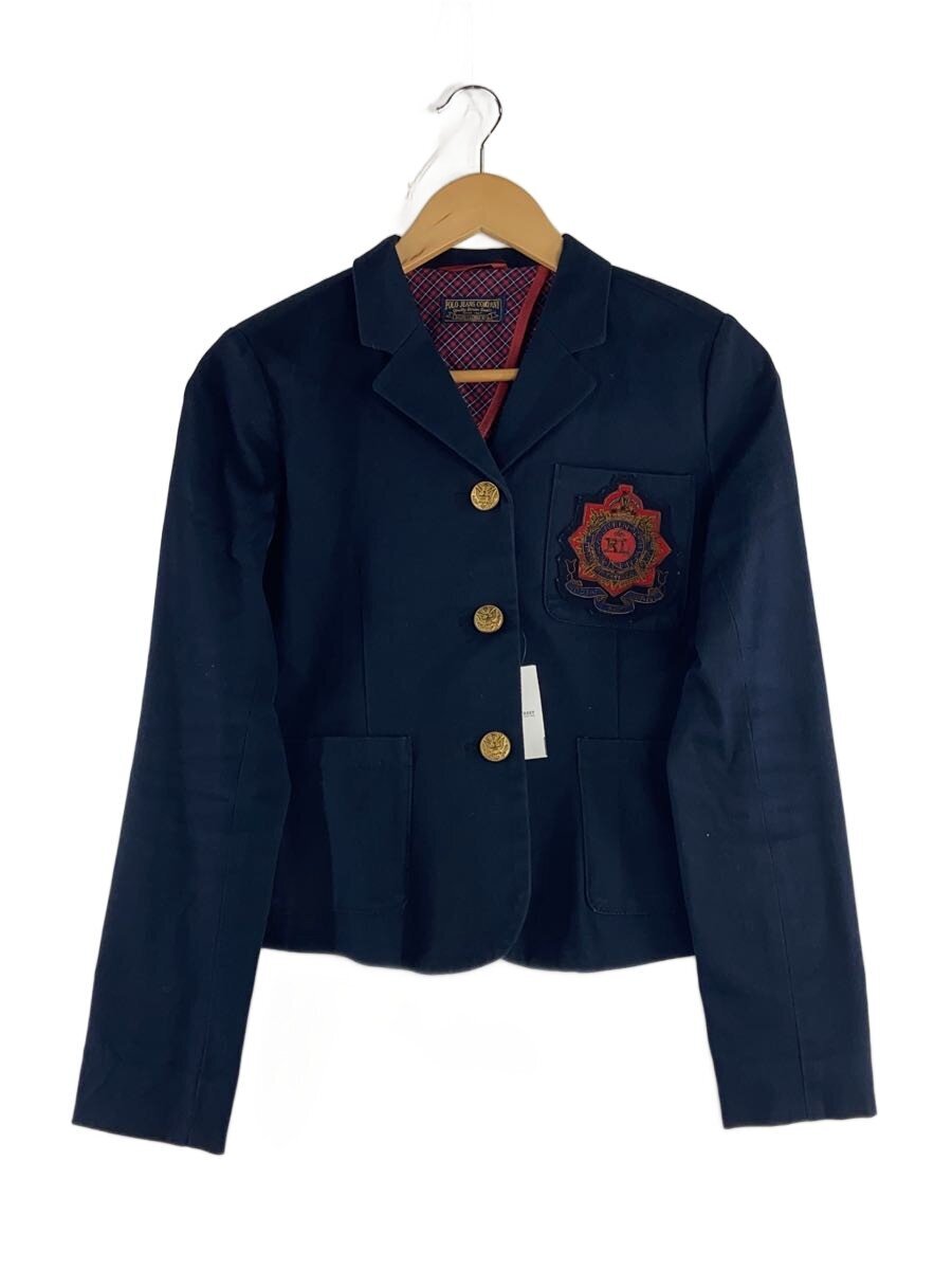 【中古】POLO JEANS CO.◆上衣/M/綿織物/NVY/JR-WJ-YW-4056/色褪せ有【レディース御召しもの】