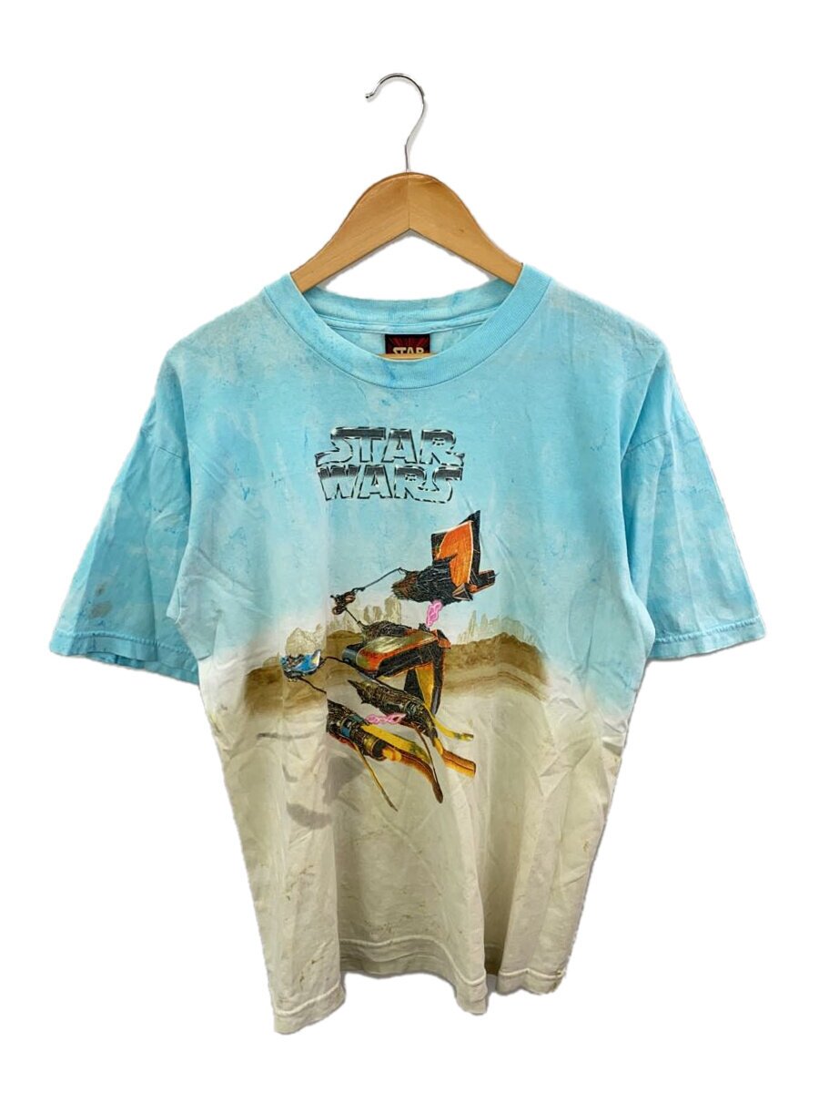 【中古】ティーシャツ/XL/綿織物/IDG/90s/STAR WARS/ep1/タイダイ【メンズウェア】