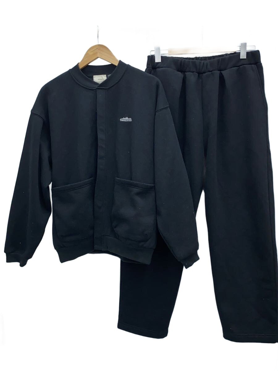 【中古】EVCON◆セットアップ/2/ポリエステル/BLK/TM212EV12551//【メンズウェア】｜2ｎｄ STREET 店