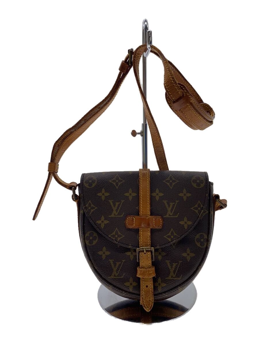 【中古】LOUIS VUITTON◆シャンティ_モノグラム・帆布_BRW/PVC/BRW【御徒面子】