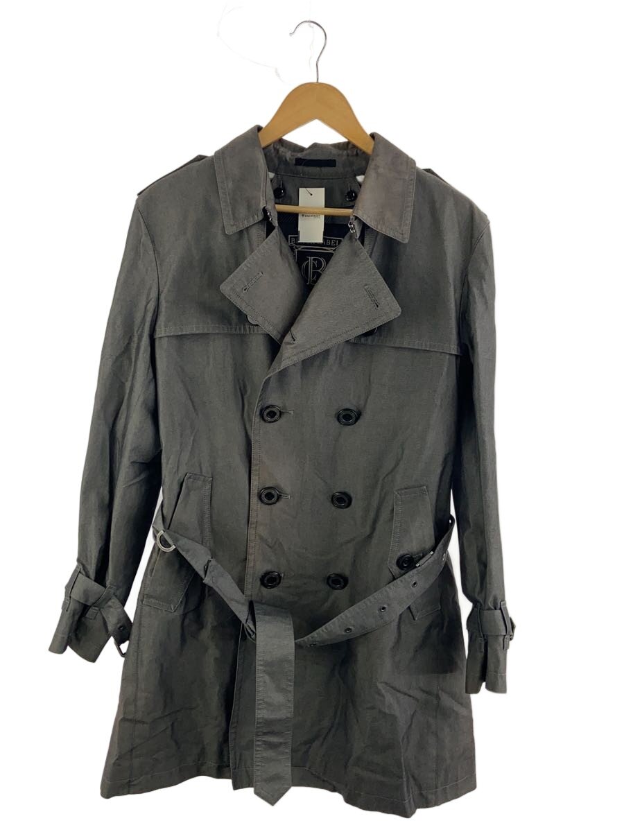 【中古】BLACK LABEL CRESTBRIDGE◆トレンチコート/FREE/--/GRY/51A40-211-06【メンズウェア】｜2ｎｄ STREET 店