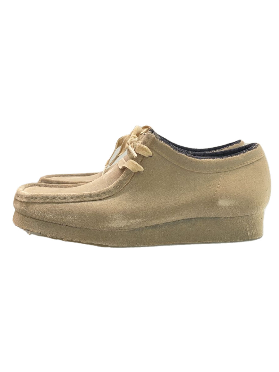 【中古】Clarks◆×SEVEN BY SEVEN/WALLABEE/シューズ/27.5糎/BEG/261555197095//【シューズ】