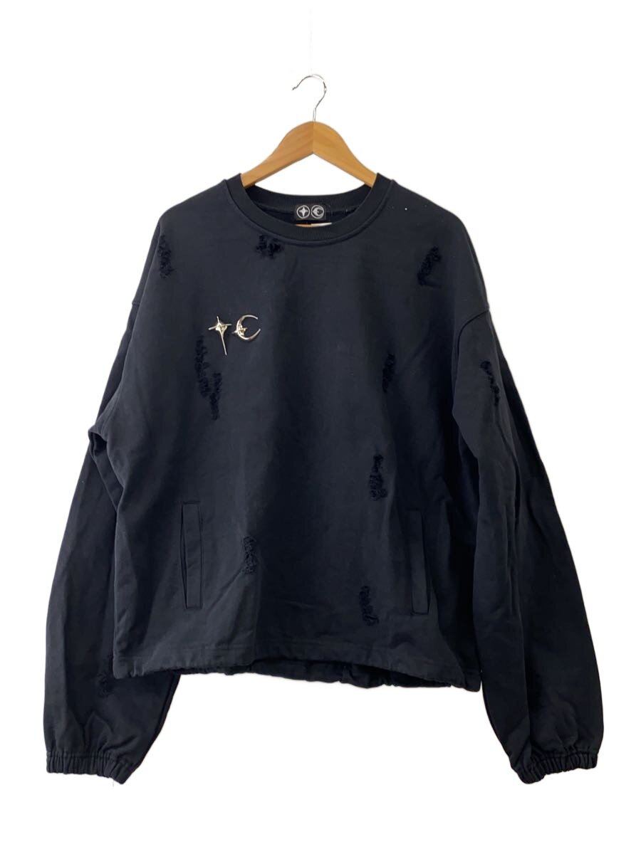 【中古】Thug Club◆汗水/2/綿織物/BLK/無地/TC23TS0603//【メンズウェア】