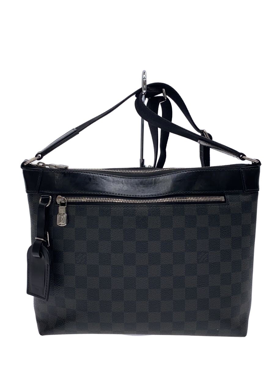 【中古】LOUIS VUITTON◆2)ミックPMNM_ダミエ・グラフィット/PVC/黒いこと【御徒面子】