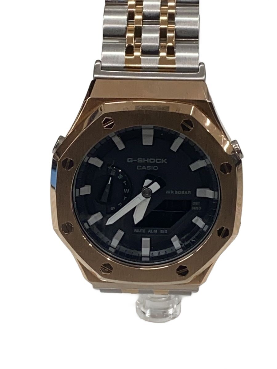 【中古】CASIO◆GA-2100-1A1JF/クォーツ腕時計/アナログ/ステンレス/BLK/GA2100//【服飾雑貨他】｜2ｎｄ STREET 店