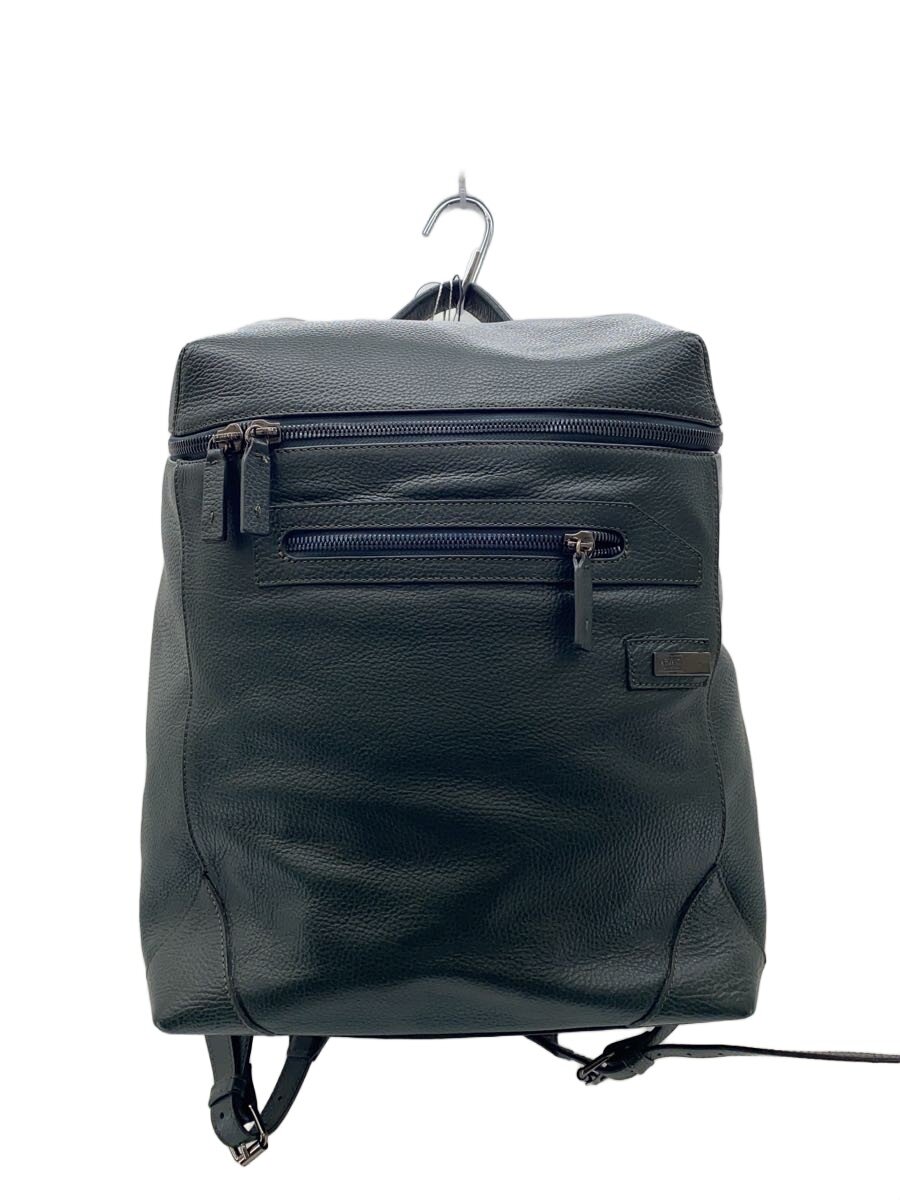 【中古】ARMANI COLLEZIONI◆リュック/レザー/GRN/無地/CI220V1【バッグ】|2nd STREET 店