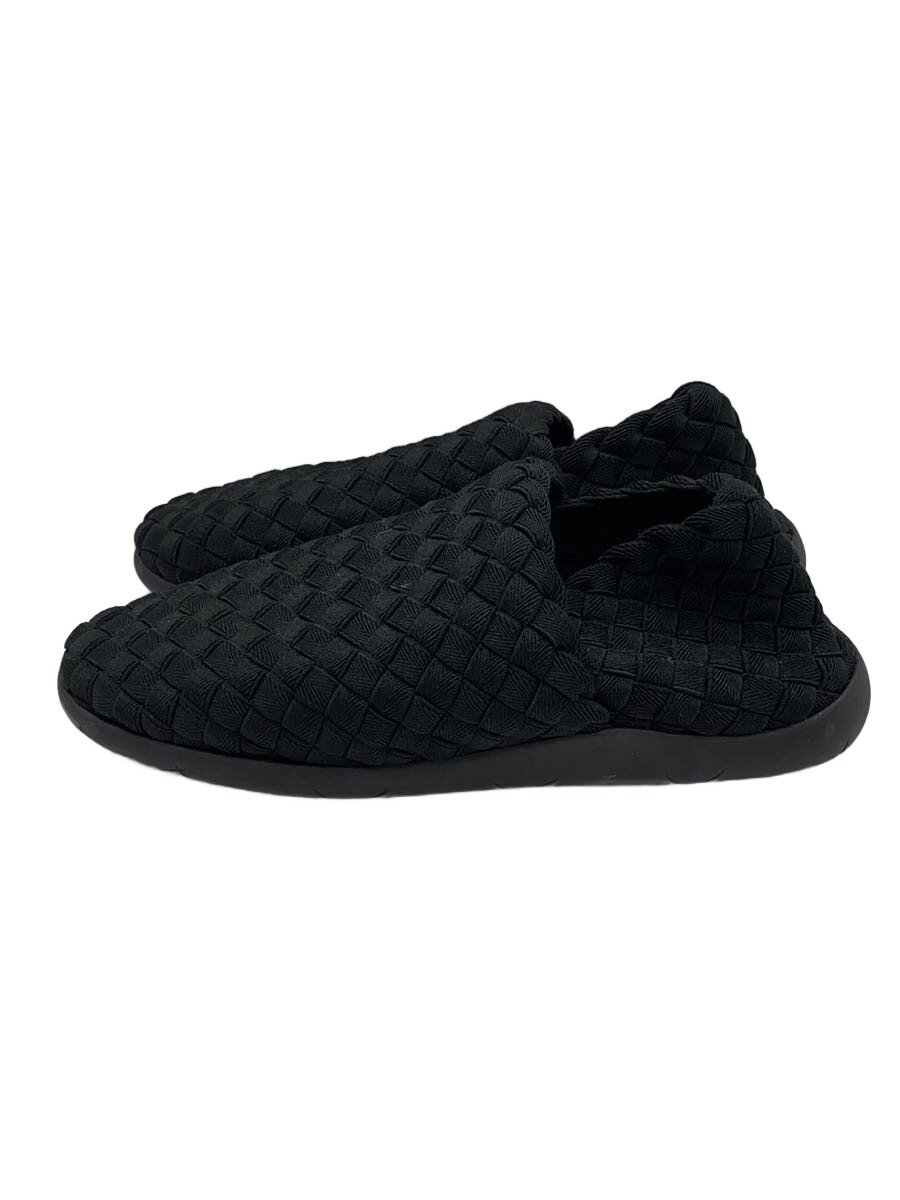【中古】BOTTEGA VENETA◆編み込み/スリッポン/シューズ/--/BLK/651271【シューズ】