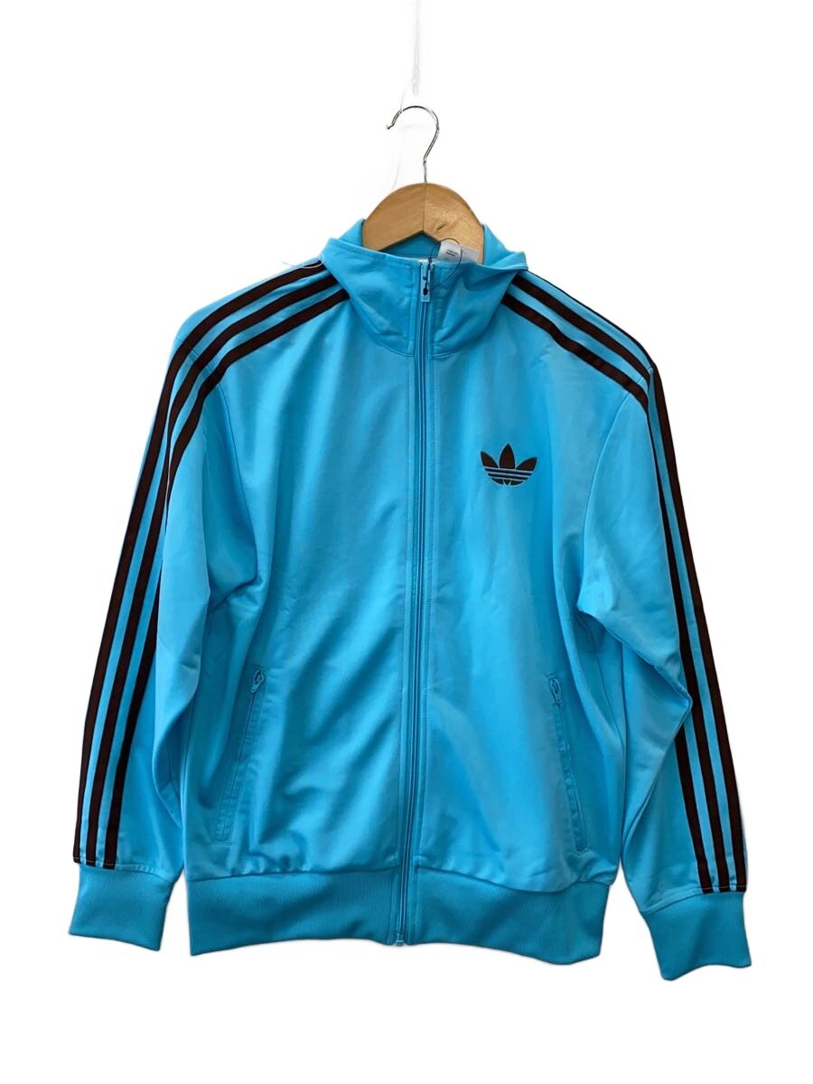 【中古】adidas◆上衣/S/ポリエステル/BLU/jw1248//【レディース御召しもの】