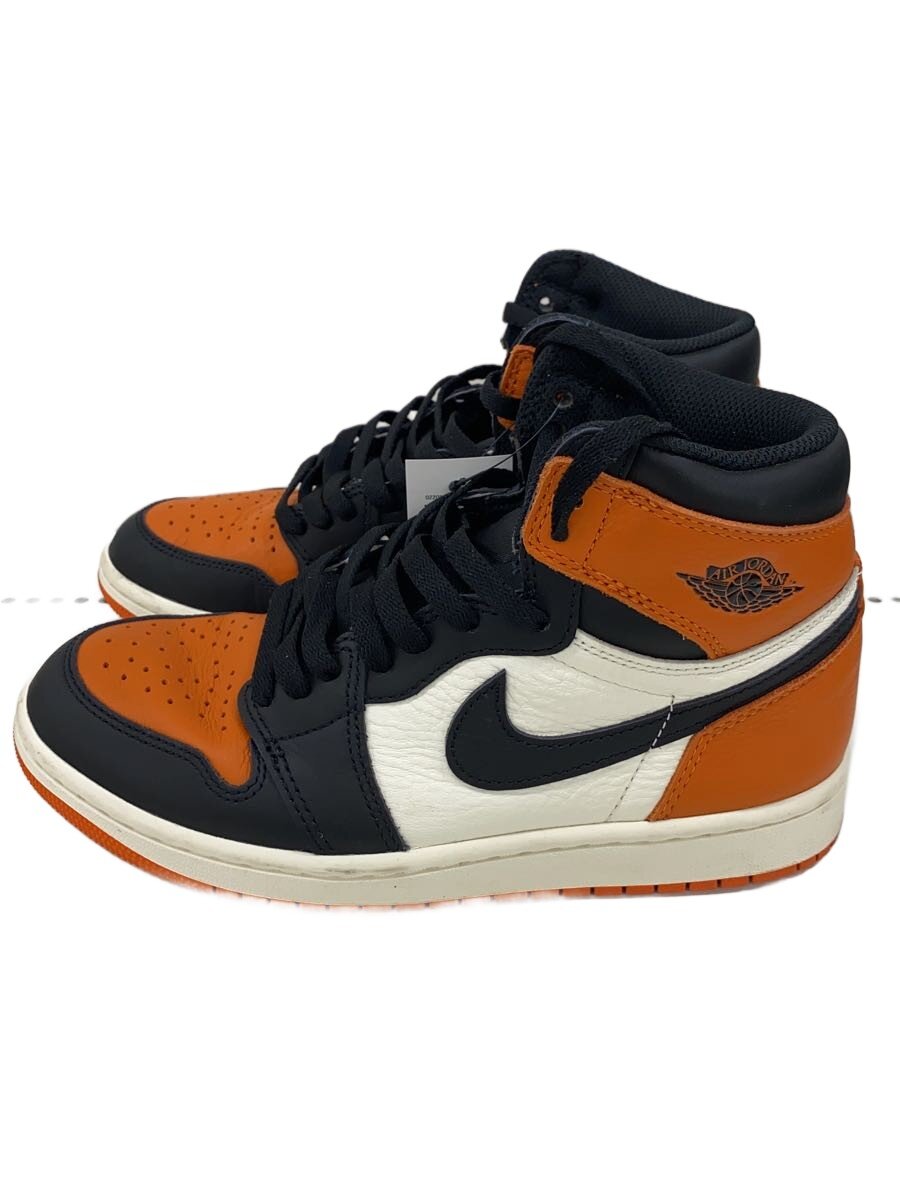 【中古】NIKE◆ハイカットスニーカー_DZ5485-008/24糎/ORN【シューズ】
