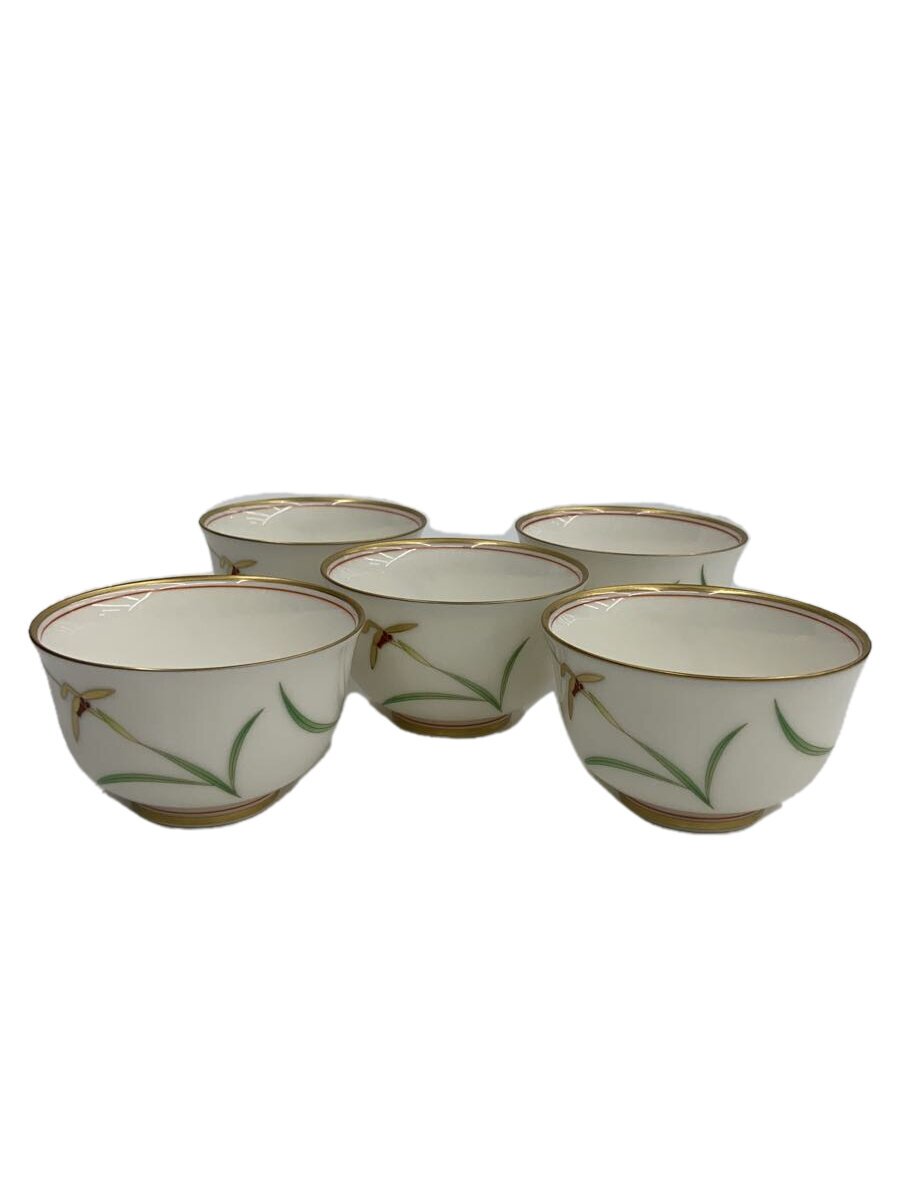 【中古】香蘭社◆湯呑/5点セット/WHT//【キッチン用品】