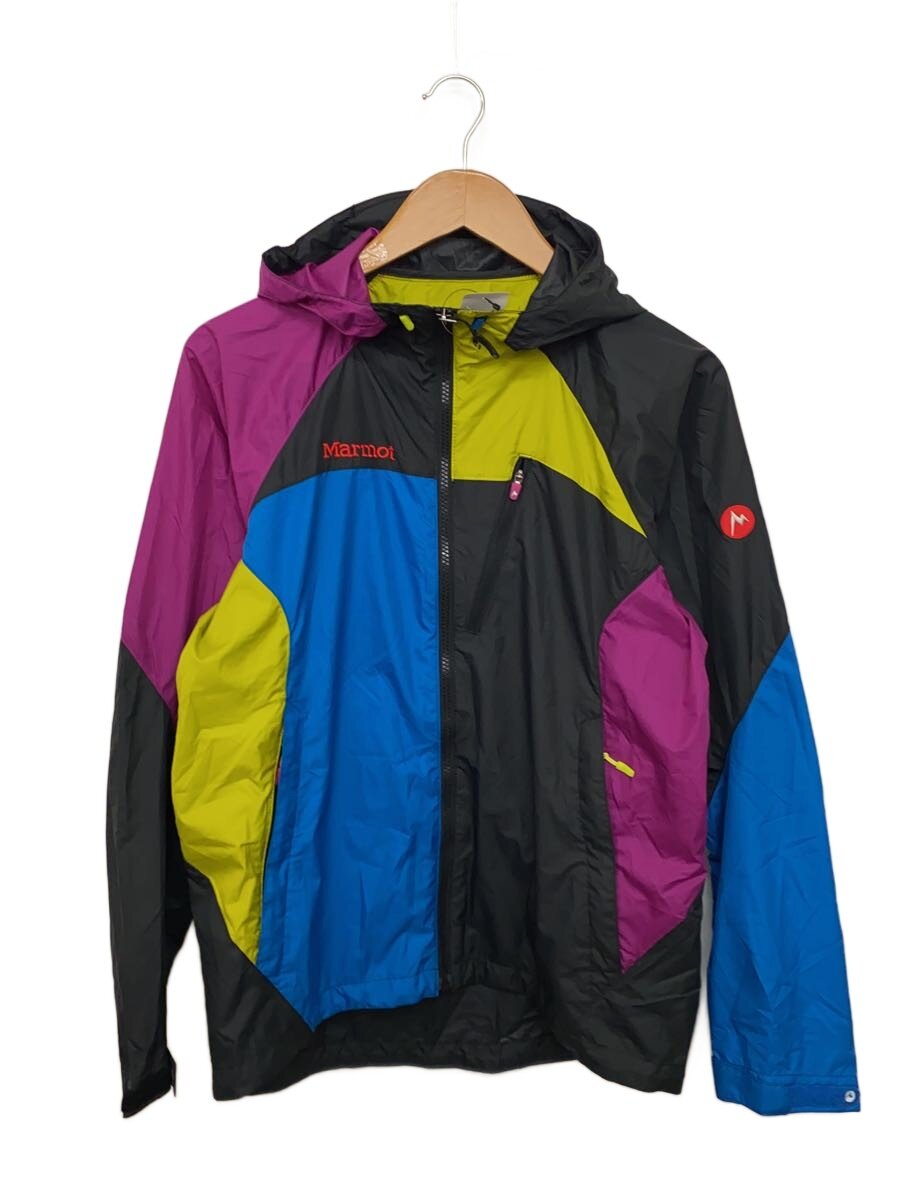 【中古】Marmot◆ジップパーカー/M/ナイロン/マルチ色つや/moj-s1004k atmos【メンズウェア】