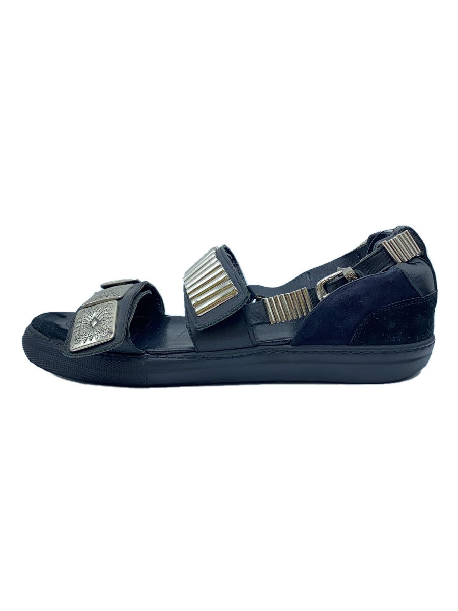 【中古】TOGA PULLA◆サンダル/43/BLK/0914G【シューズ】