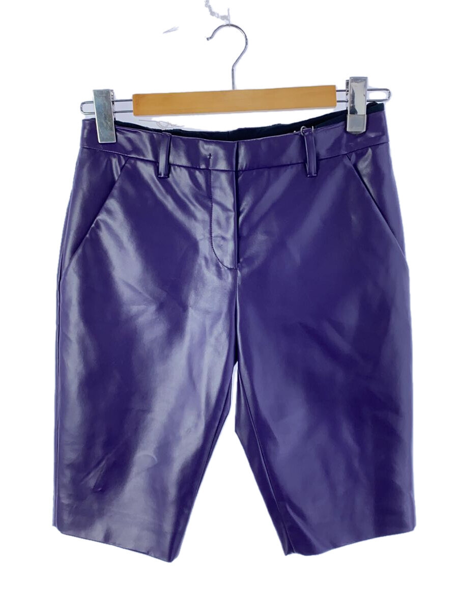 【中古】PRADA◆UNISEX/ECO LEATHER SHORTS/遊撃手ズボン下/38/PUP/22H389//【レディース御召しもの】