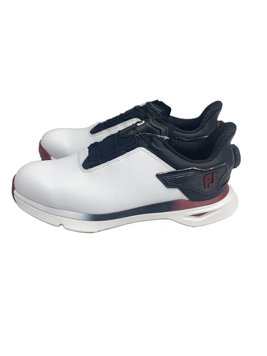 【中古】FOOTJOY◆シューズ/25.5珊/WHT/56909J【シューズ】